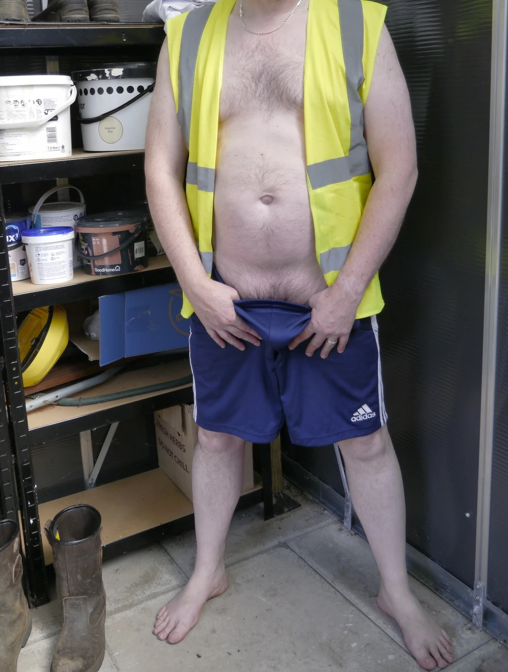 Older workie in his work gear #4