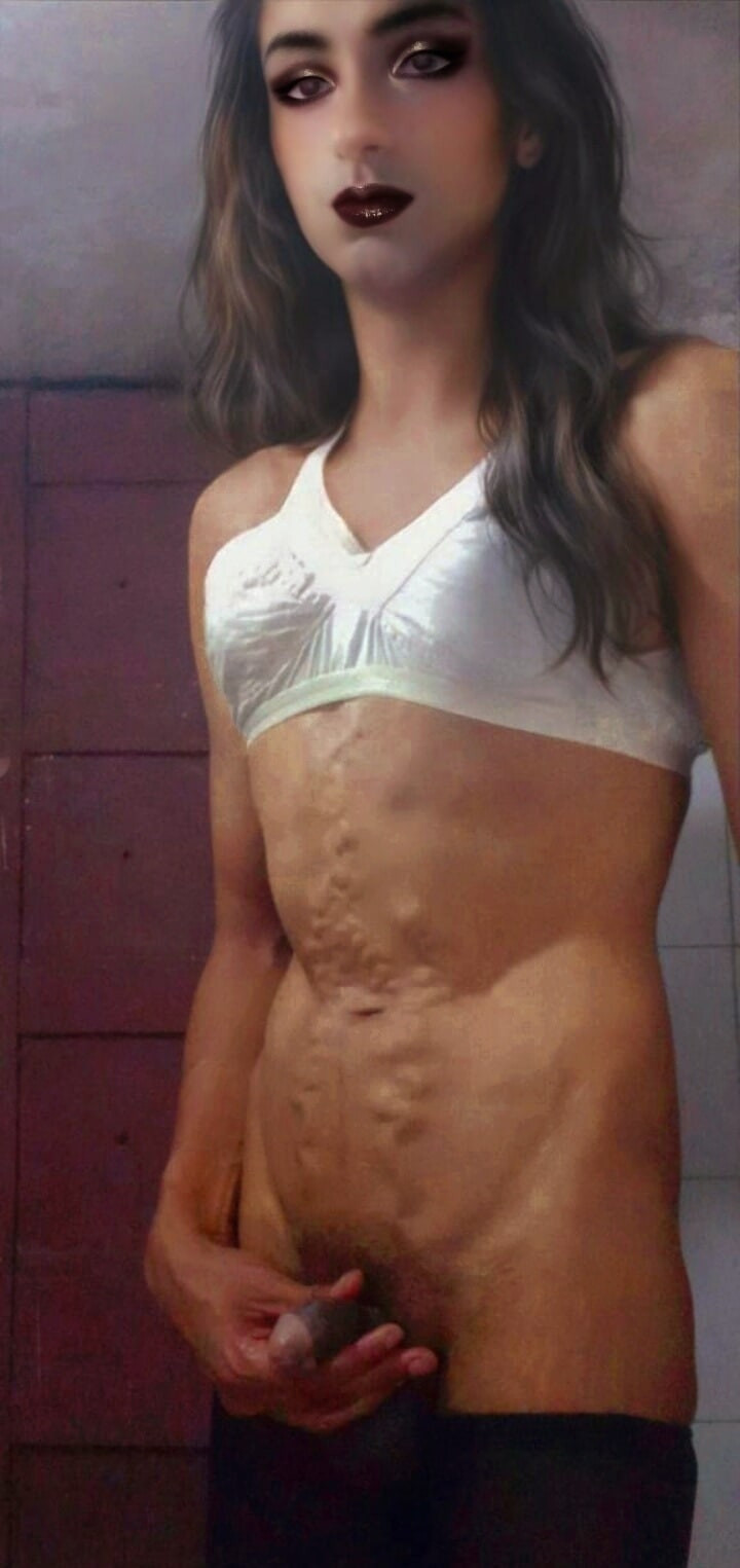 I am a sissy slut, I fucked my anal and ass with a small dil #17