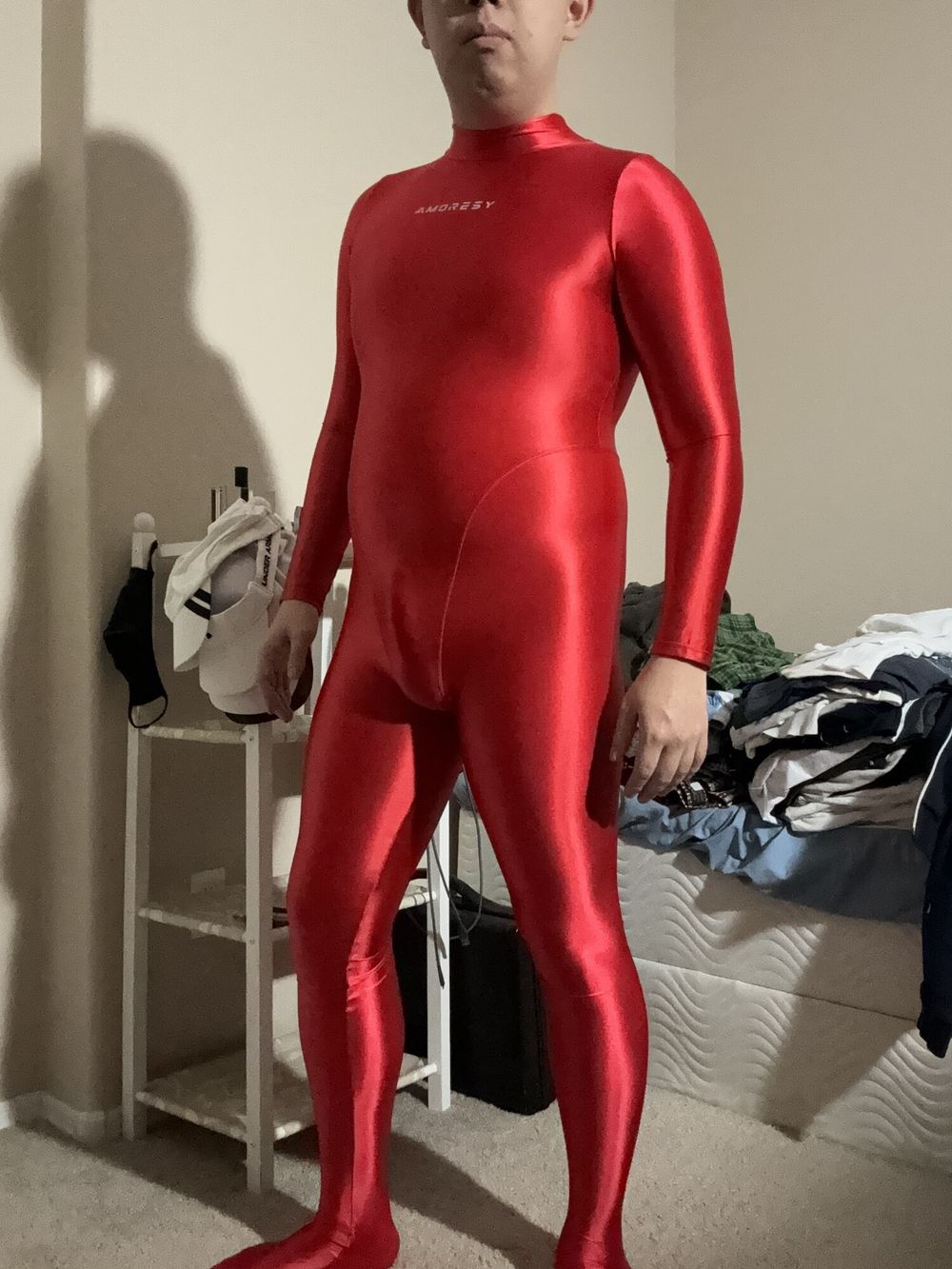 Red Amoresy Spandex Suit  #3