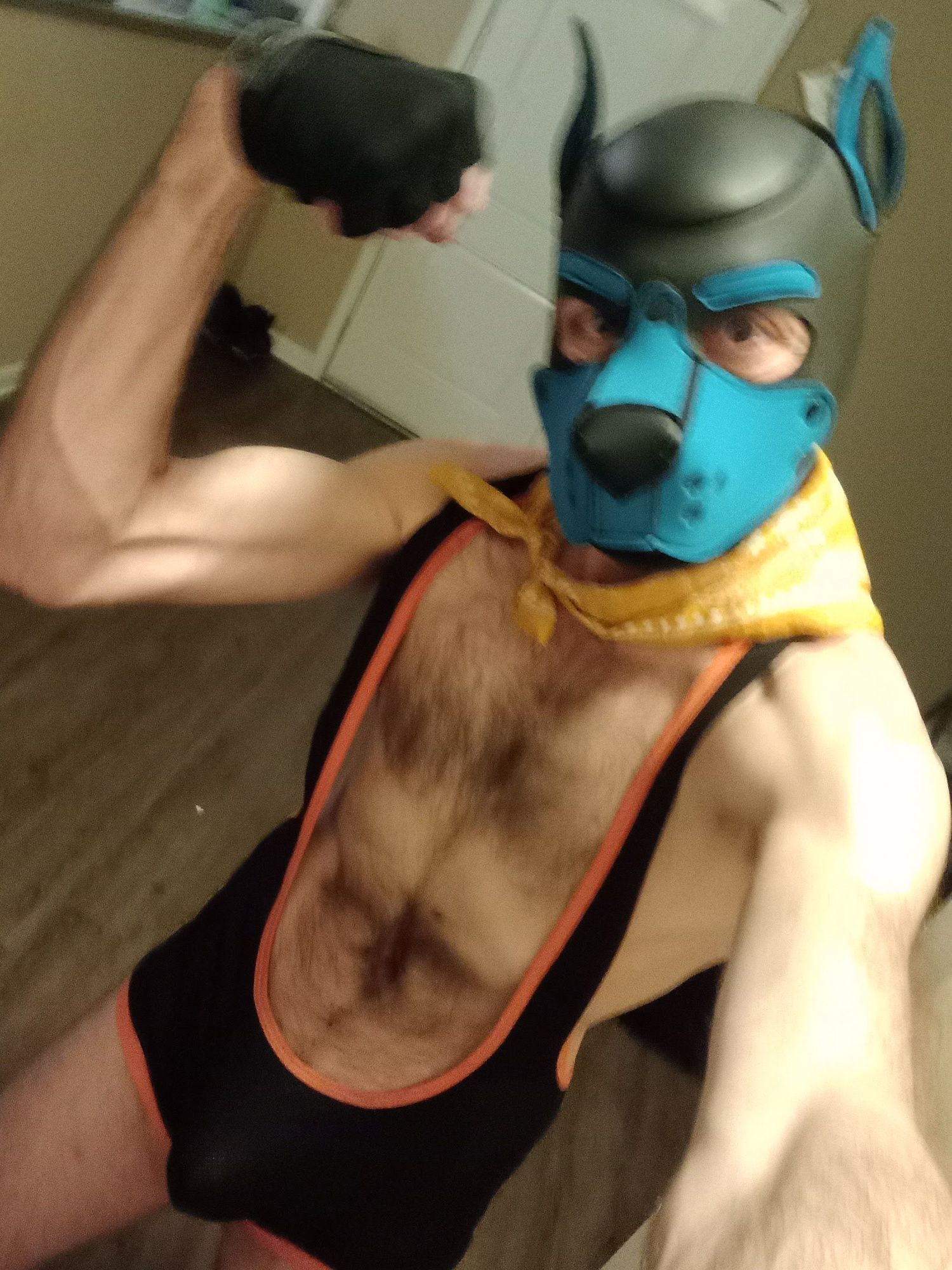 Puppers Showing off in underwear...again #28