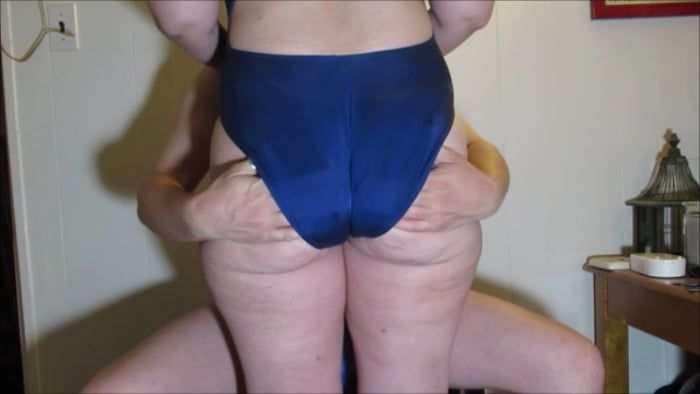 PAWG BBW Booty in One Piece Swimsuit Spandex Ass Mature Butt #8