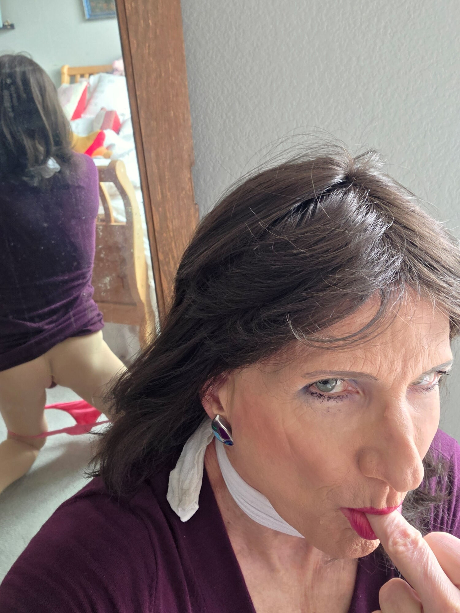 Maroon dress #21