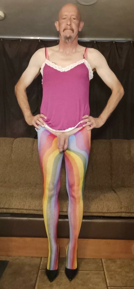 Faggot Andrew Brown Getting Ready for Pride Month #2