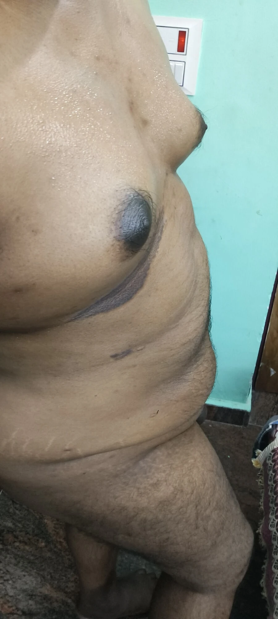 My oil massage sexiest boobs  #3
