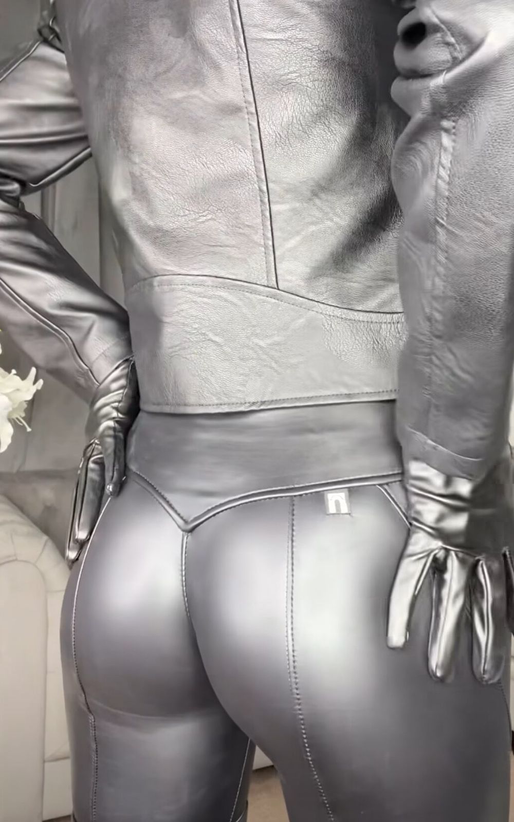  my ass in leather pants