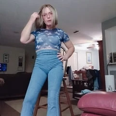 Jeans fetish