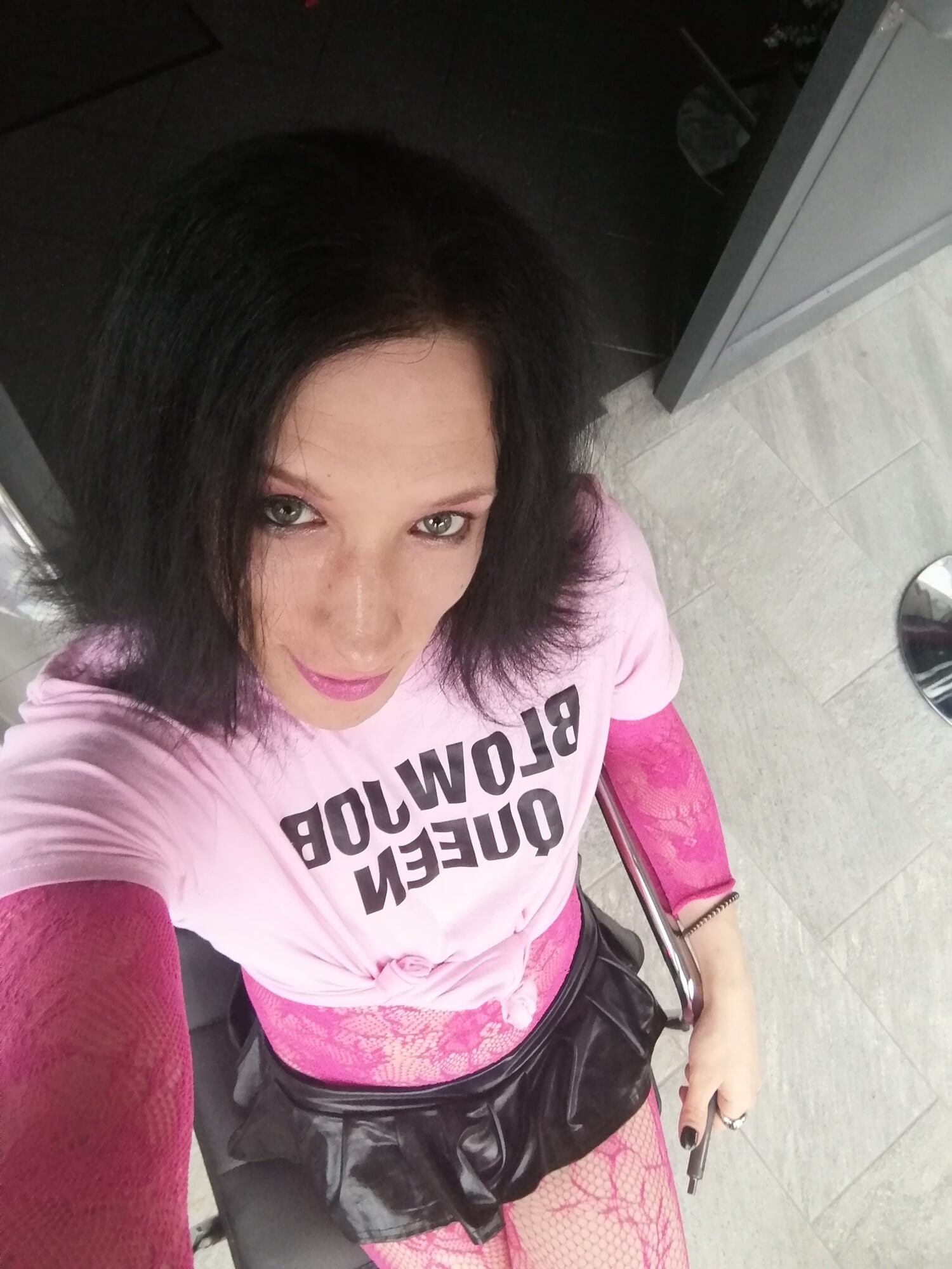 Sabrina Pink - Skinny German QOS Whore showing off for BBC #18