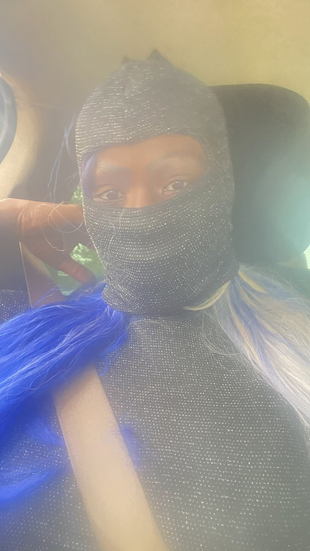 Blue hair don't care  #25