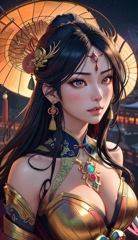 chinese temple (Ai models) #4
