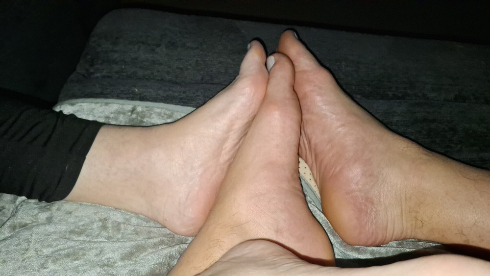 Footsie with girlfriend #11