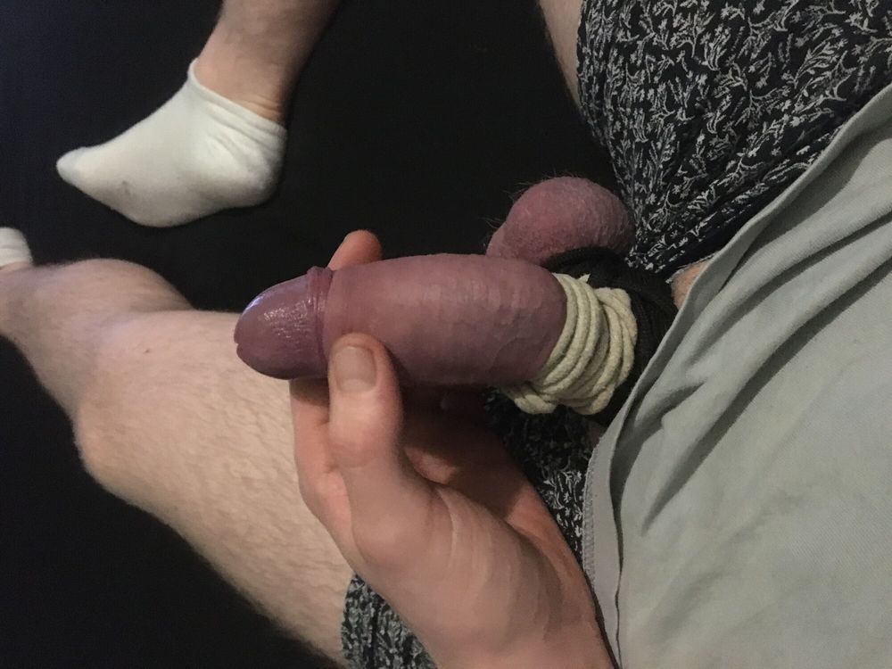 Tied Up Dick And Balls #17