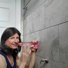 Pink dildo