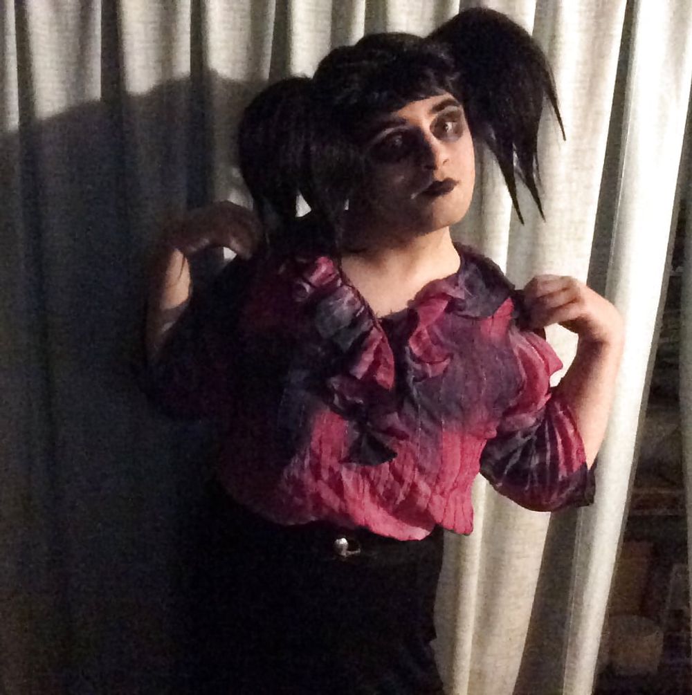 Cute as hell (goth tranny) #5