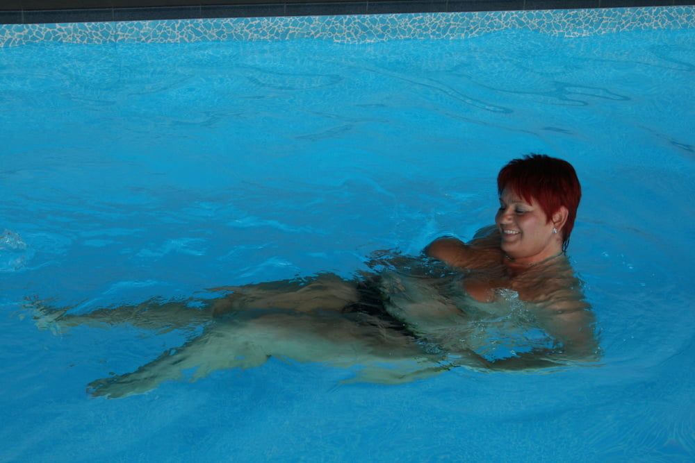  In the private pool #8