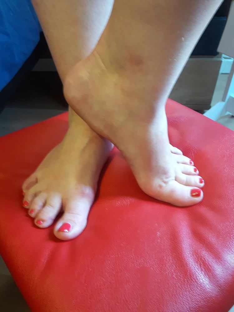 Hot BBW Wife sexy Feet and Heels #11