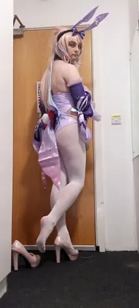 sissy aimees first time cosplaying         