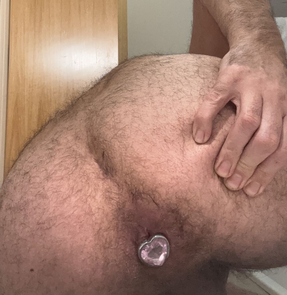 First time playing with wife’s butt plug #4