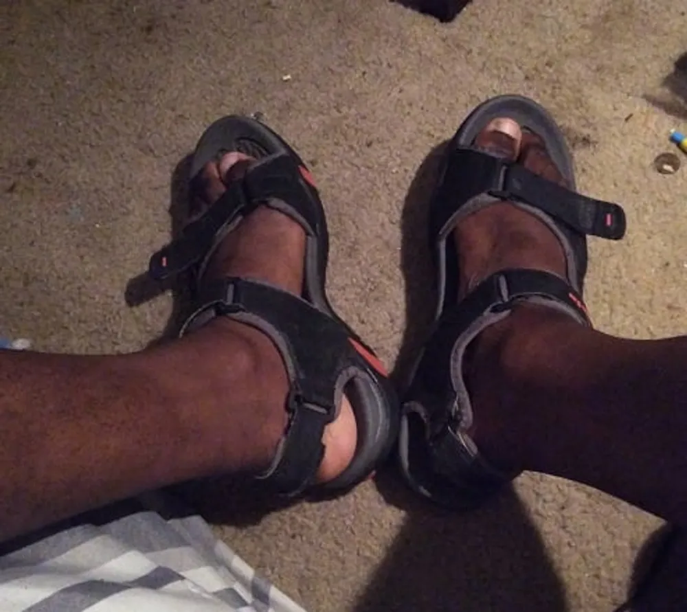 Male Feet in Sandals (Kink) #8