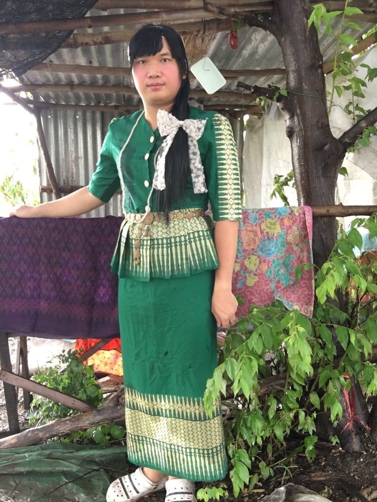 Thai dress green EP.1 #4