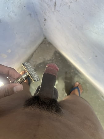 Just trimmed and shaped 