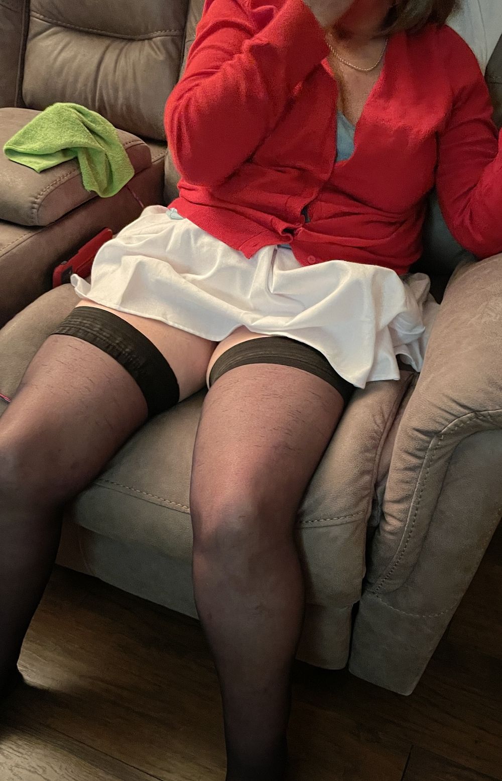 Wife skirt fun #9