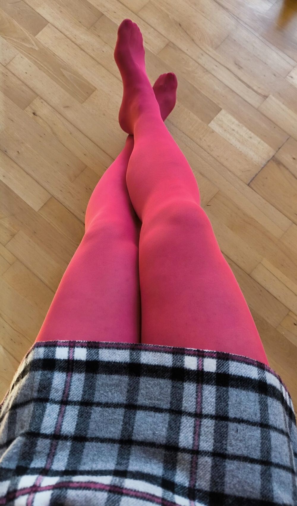 Red pantyhose #53