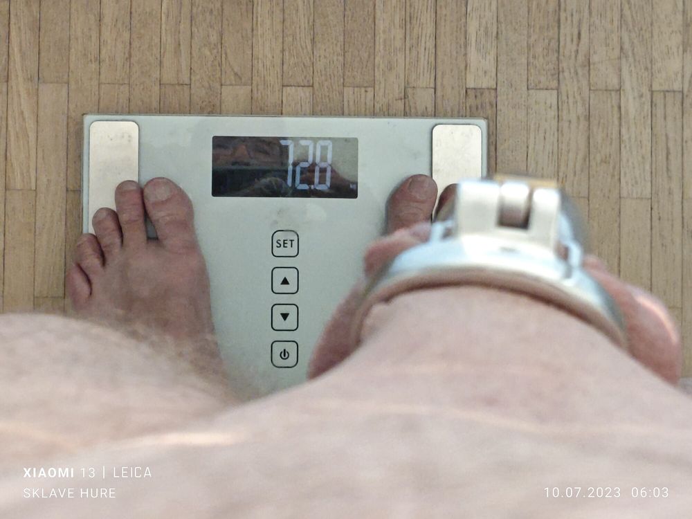 Weighing, Cagecheck, fuck with the plug on July 10th, 2023 #16