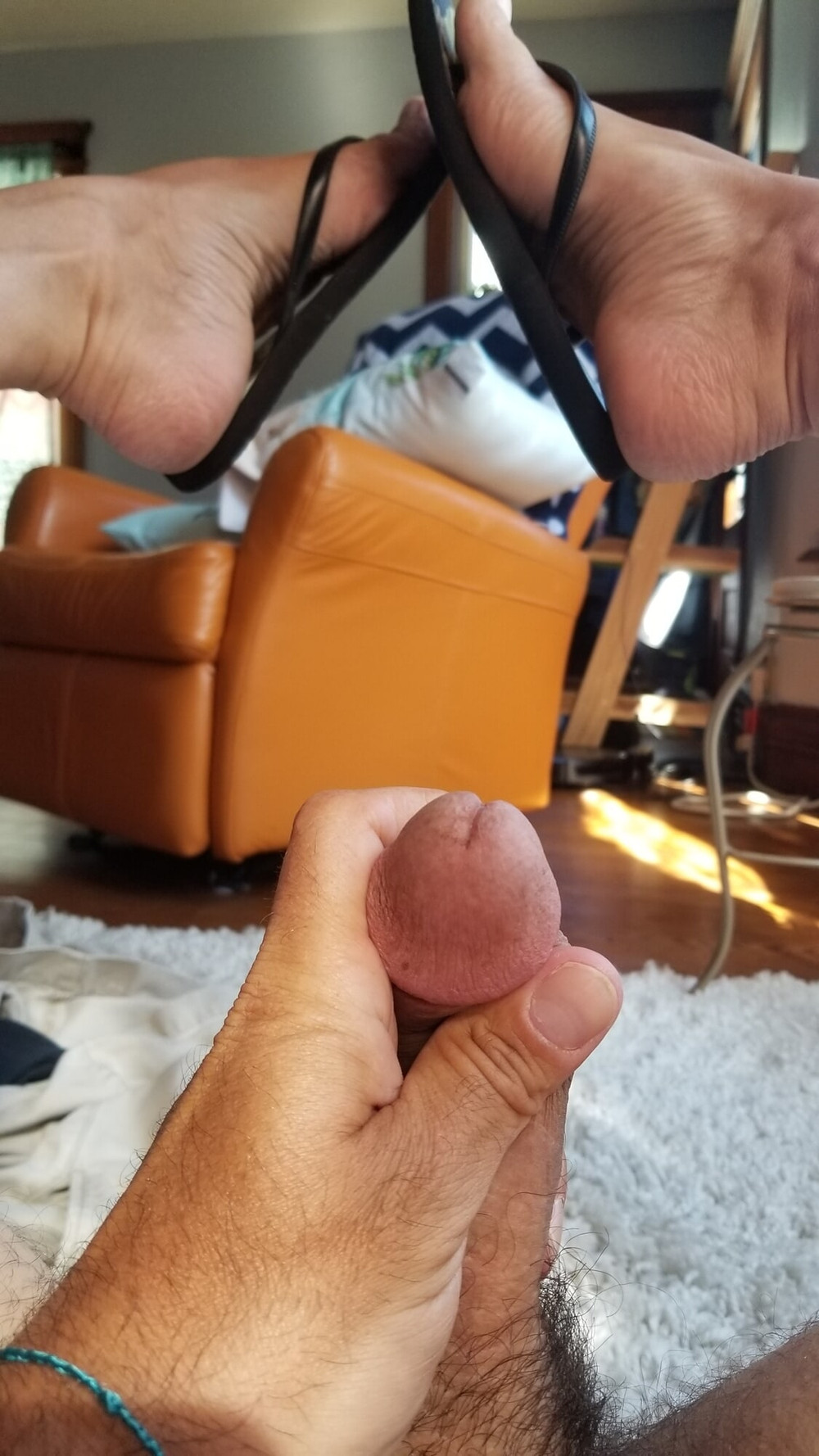 Wearing and Fucking my Girlfriends Shoes #54