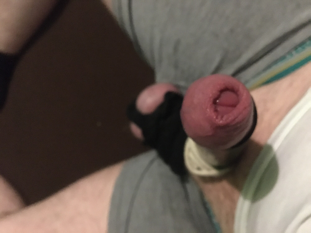 Bound Dick And Balls And Homemade Cocksleeve  #28
