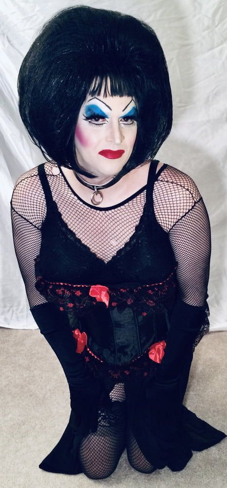 Heavy Makeup Sissy Slut Debra Shows off to please cock! #30