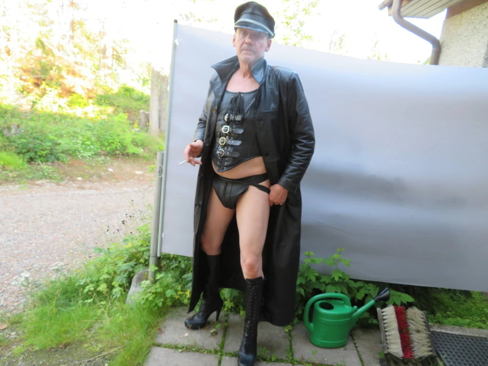 Kinky leather gay Juha Vantanen from Finland #22