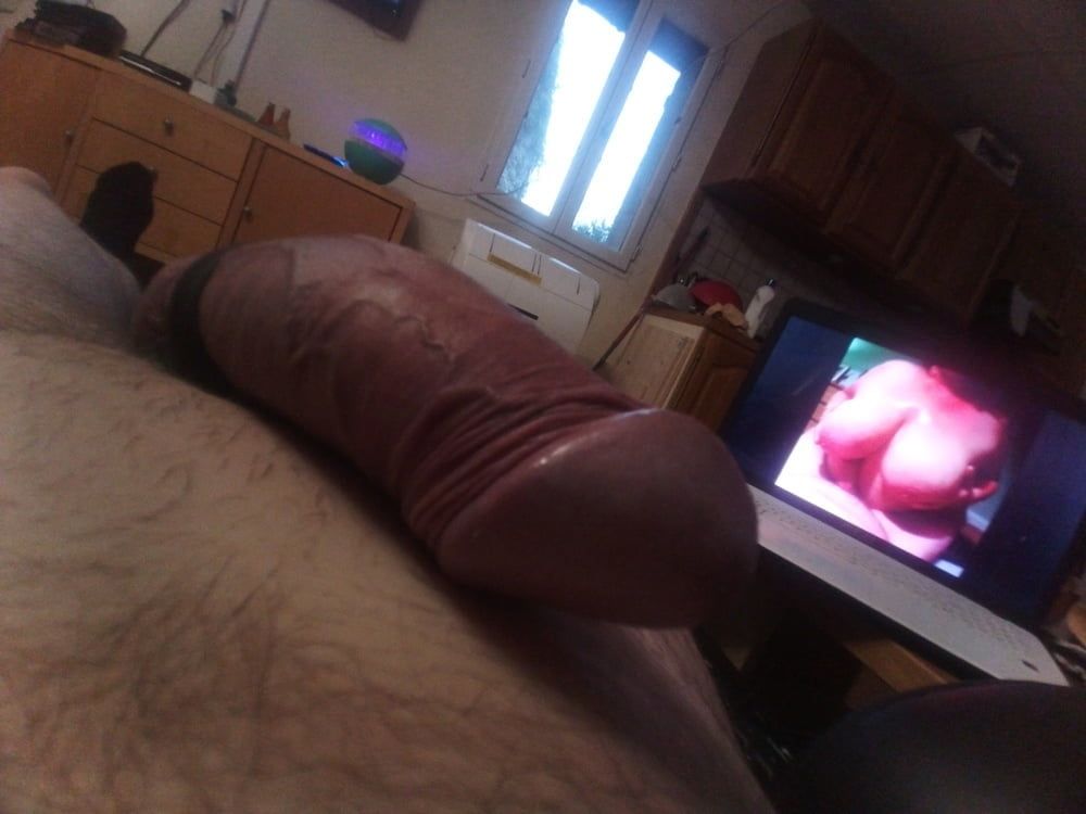 Cocks Wanking Over Me #22