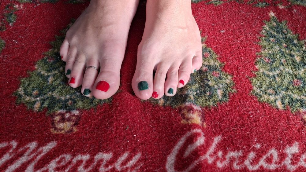 Just my Christmas feet #7