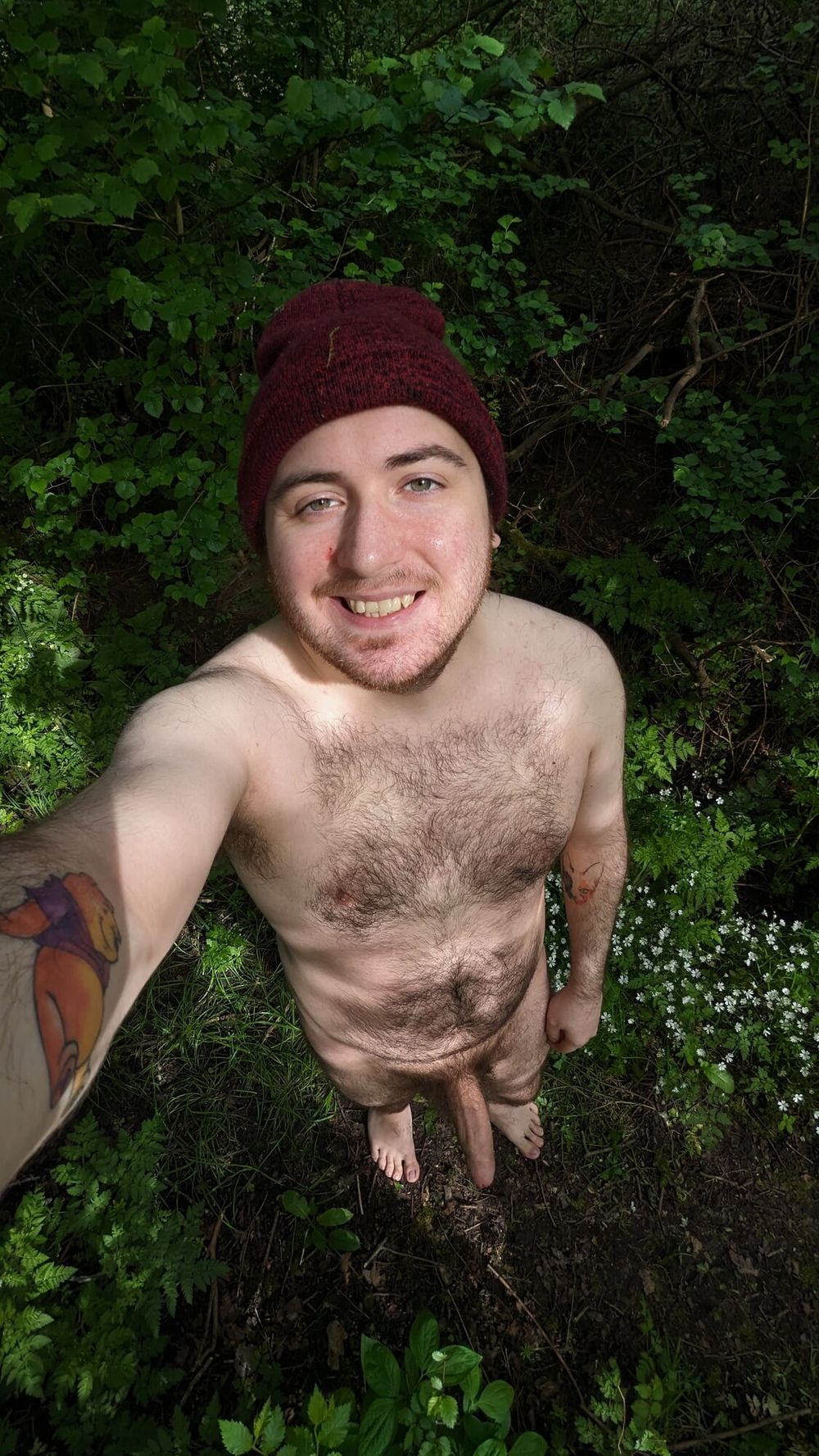 Wanking in the woods #16