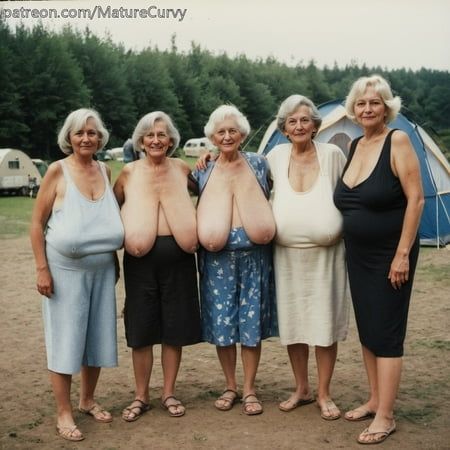 Big tit grannies