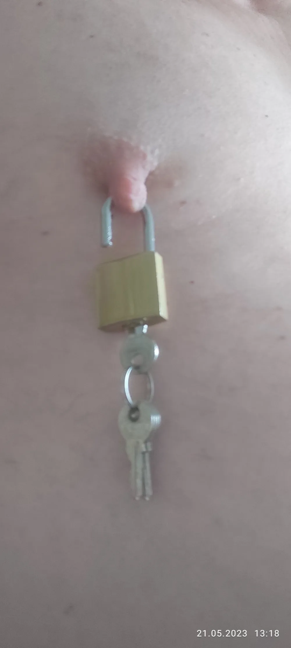 today we exchange the padlocks for rings #4