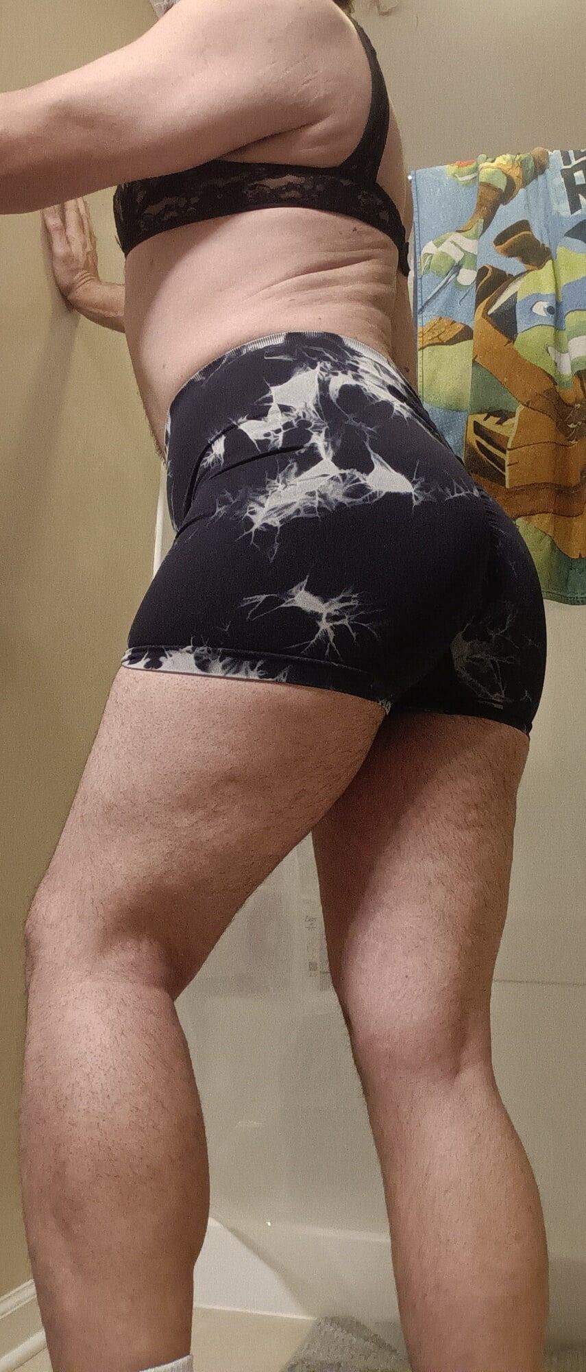 Ass looks so good in my little sexy shorts.... What do you t #38