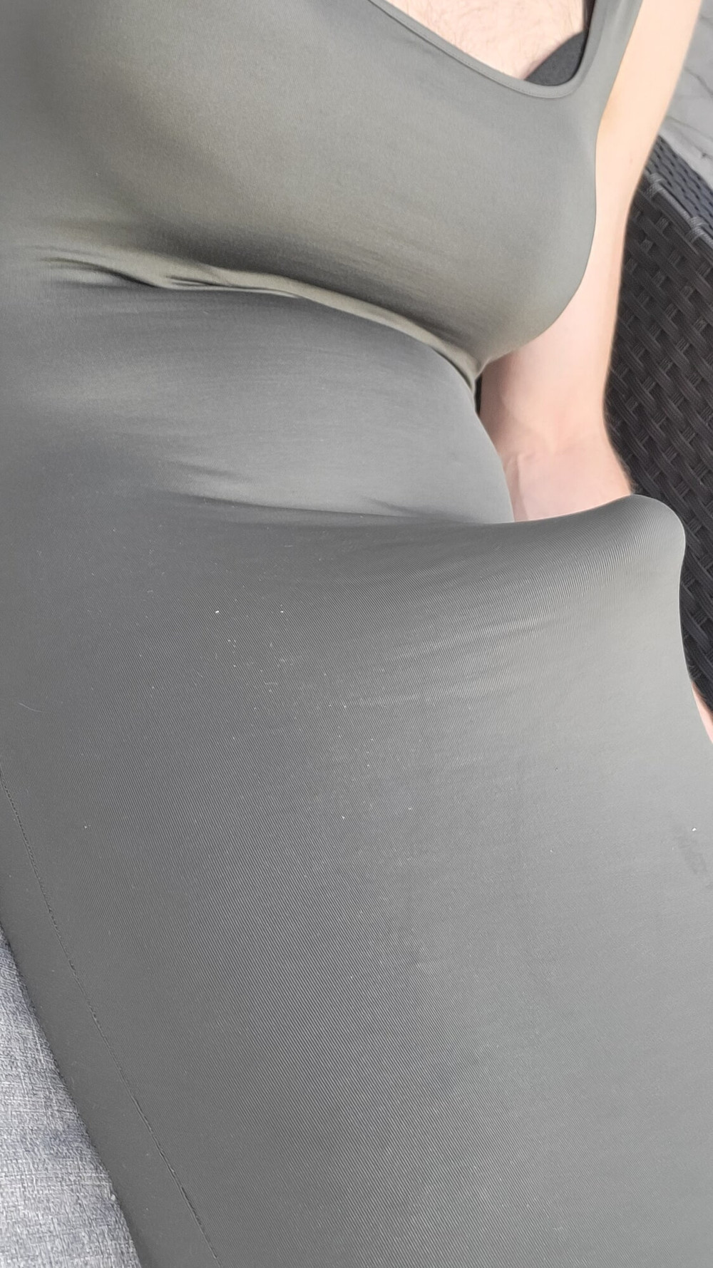Femboy bulge dress lingerie precum #5