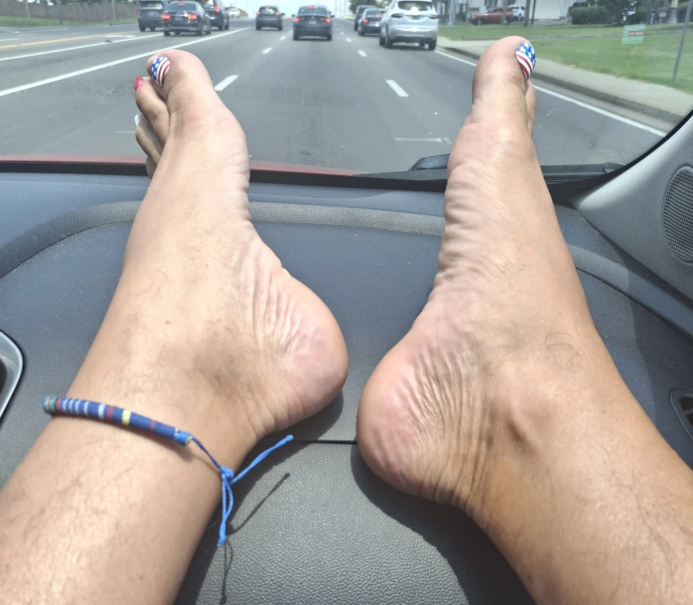 Feet on the dash #3
