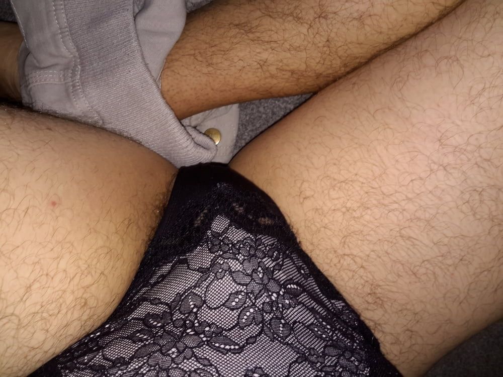 More panties and cock #9