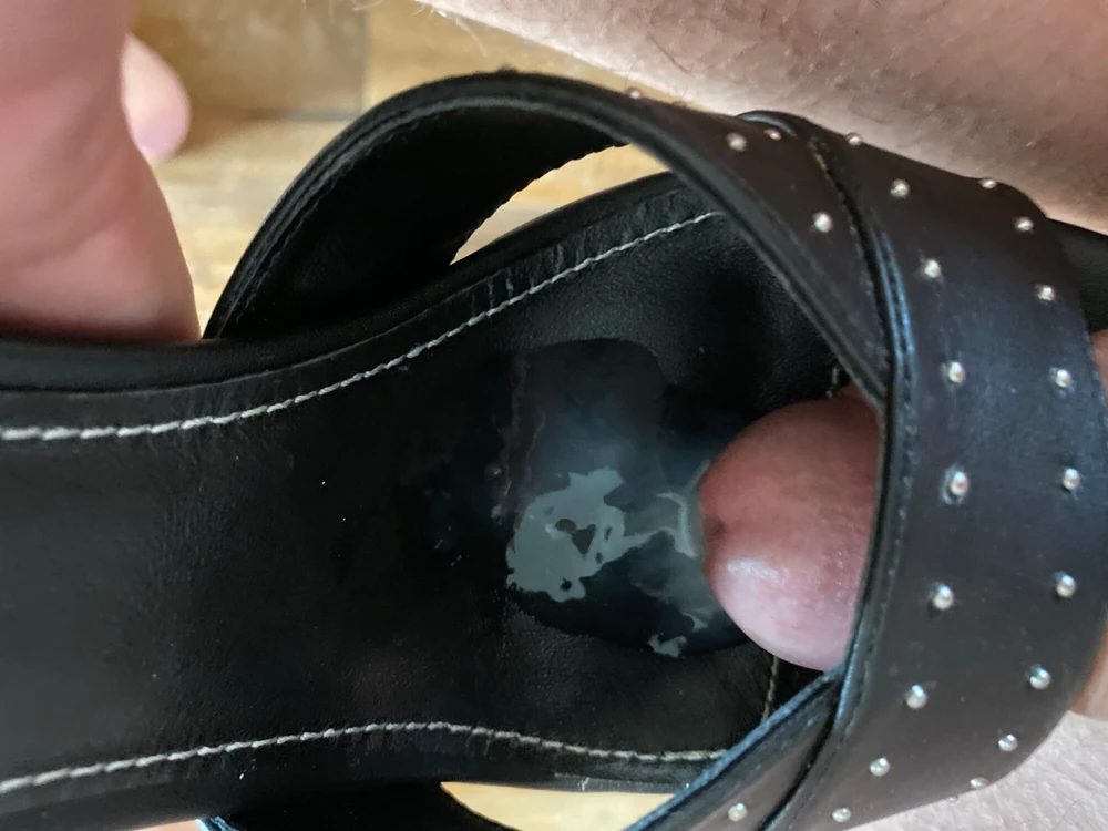 Cum on shoes #2