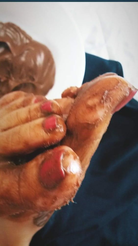 Foot Fetish, Foot Porn, Sexy Feet, Chocolate #13