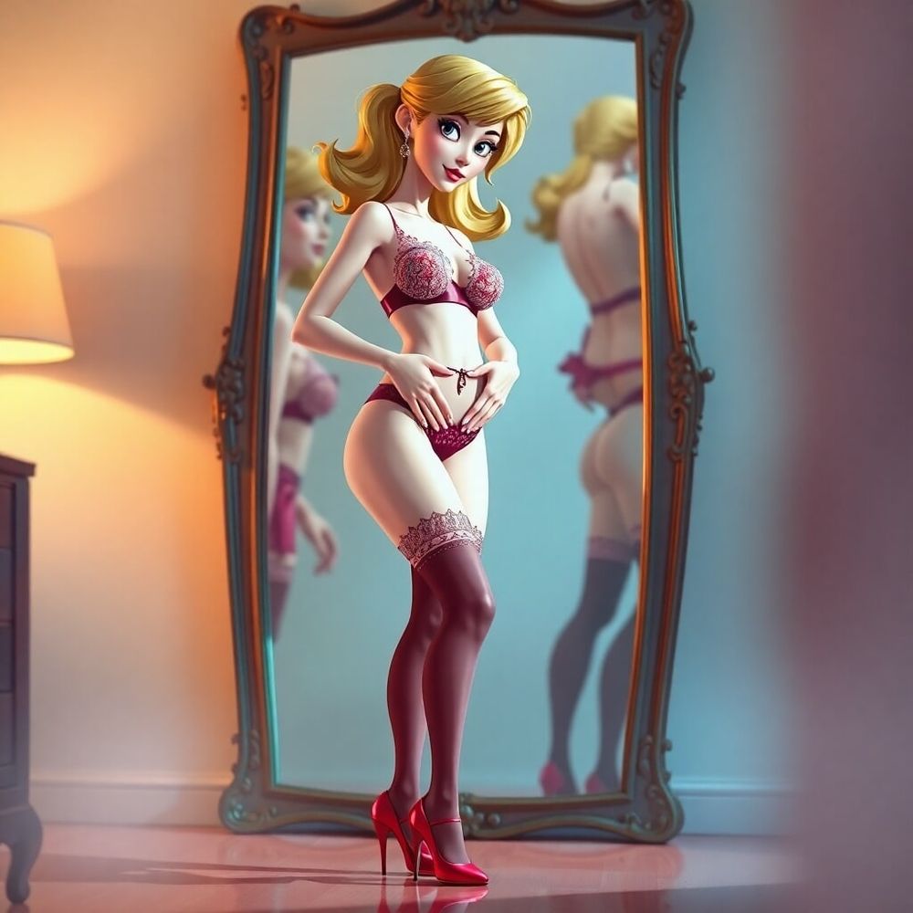 Pixwhores - Mirrors & Stockings #23