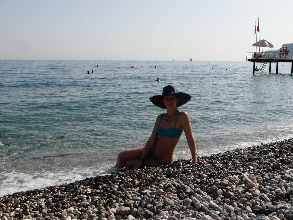 On beach of Alania, Turkey #22