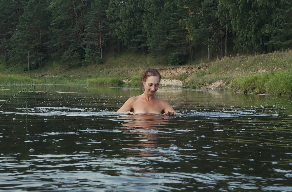 Swimming in the river #9