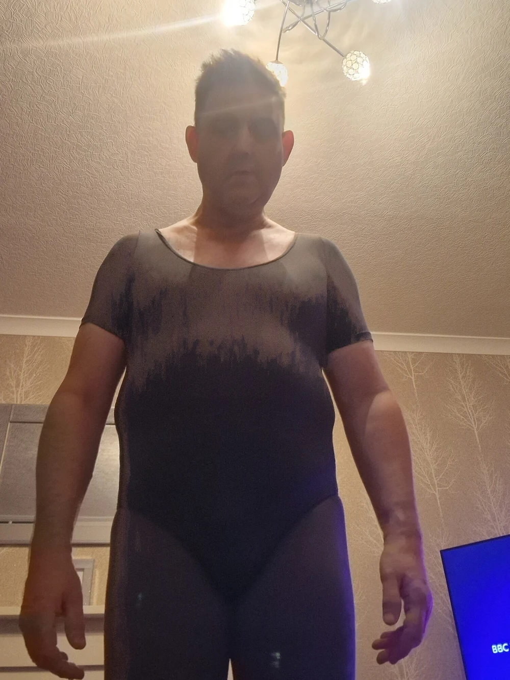 White leotard  #4