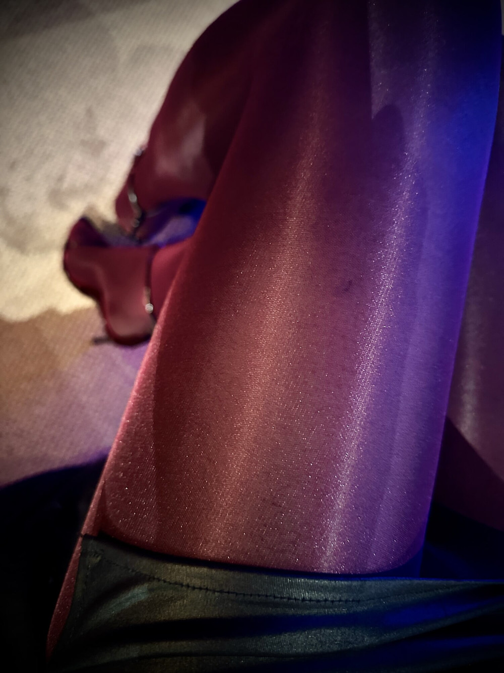 My new shiny & glossy pantyhose looks so hot ! #12