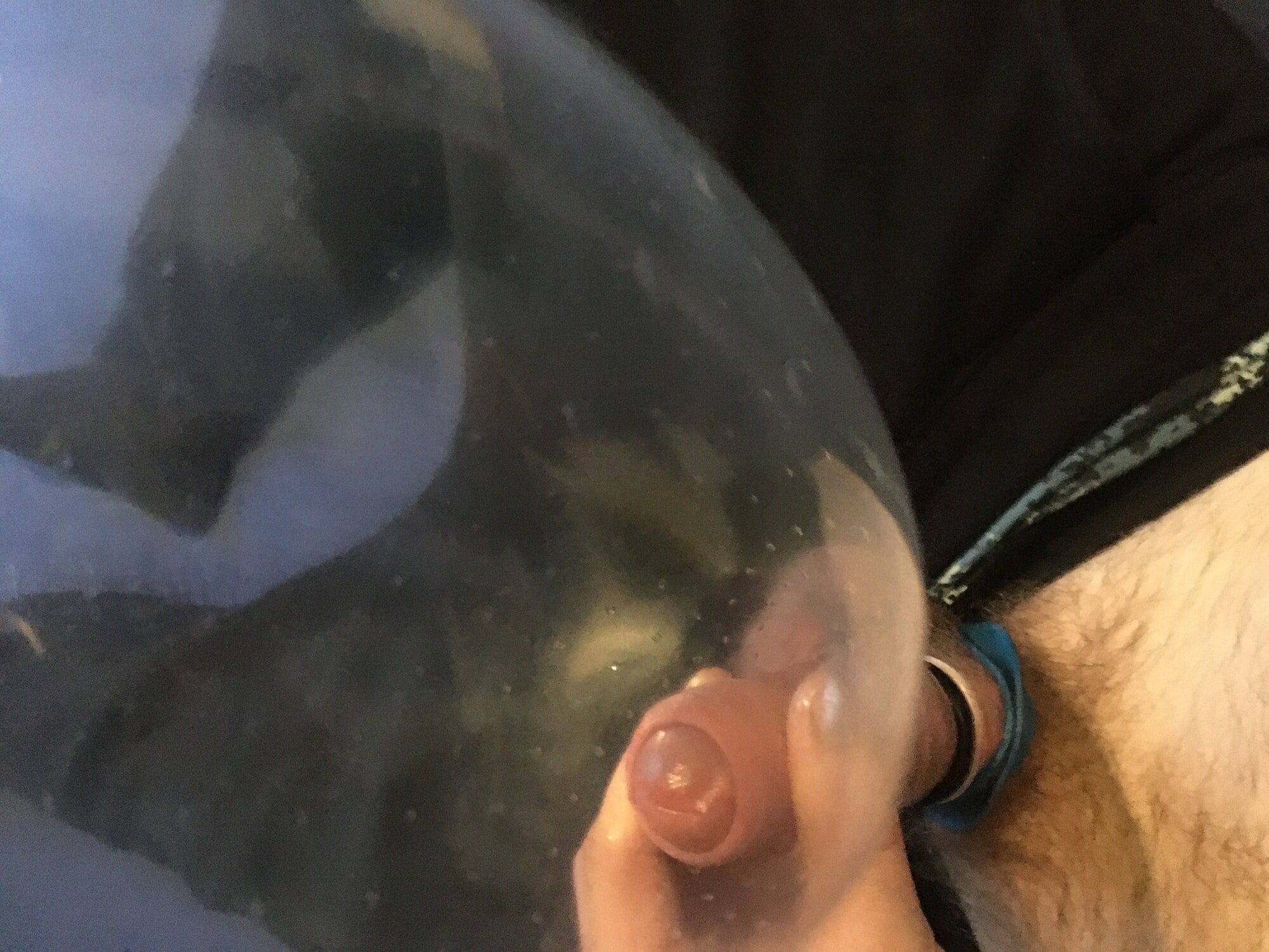  Haired Dick And Balls With Rubber Bands Condom Ballon  fuck #57