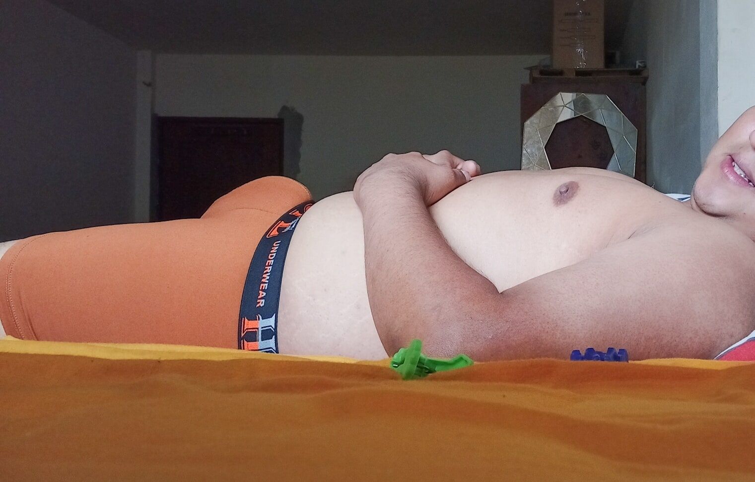Me Lying Down and my Penis Standing - 01 (In Underwear) #18
