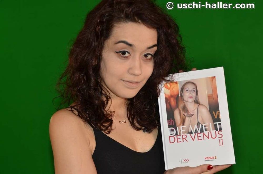 Turkish born Jasmin Babe is proud of her book #14